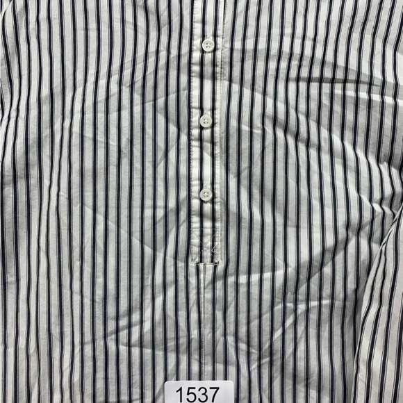 Worthington Black and White Striped Blouse - Picture 8 of 8